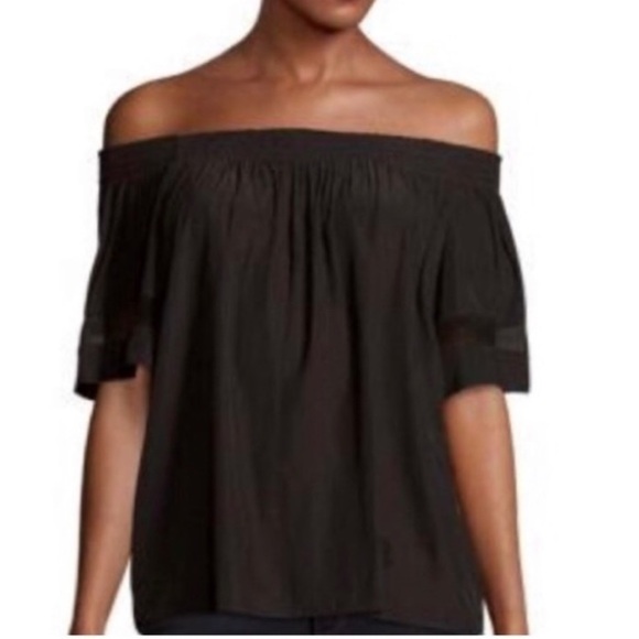 RAMY BROOK Black Jessica Top - Picture 1 of 7